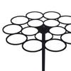 Rotating Medal Display Stand Wall Safety Medal Hanger No Drilling 360 Degrees Spin Holds 45+ Medals Heavy-Duty Metal Base Awards Display Holder