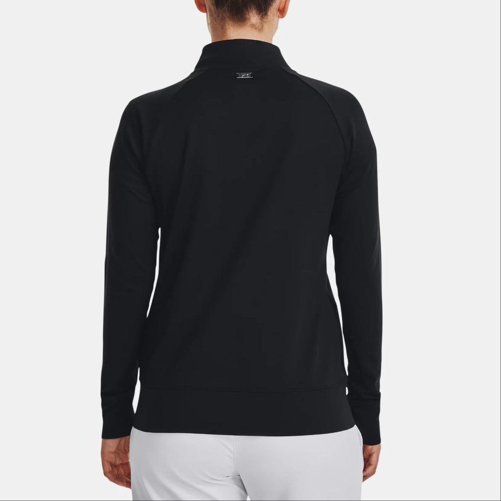 Under Armour UA Storm Midlayer Jednobarevná Prodyšná Bunda s Dlouhým Rukávem Dámské bundy Černá 1377331-001