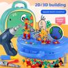 Assembly Toolbox for Kids: Electric Drill & Screwdriver Set with Disassemblable Screws
