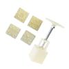 Convenient Blessing Pattern Mooncakes Embosser Practical Dessert Stamp Innovative Square Mold for Home and Food Shops