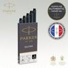 PARKER PARKER Cartridge Ink QUINK BLACK 3 BOX SET (5 BOXES PER BOX) 1950382