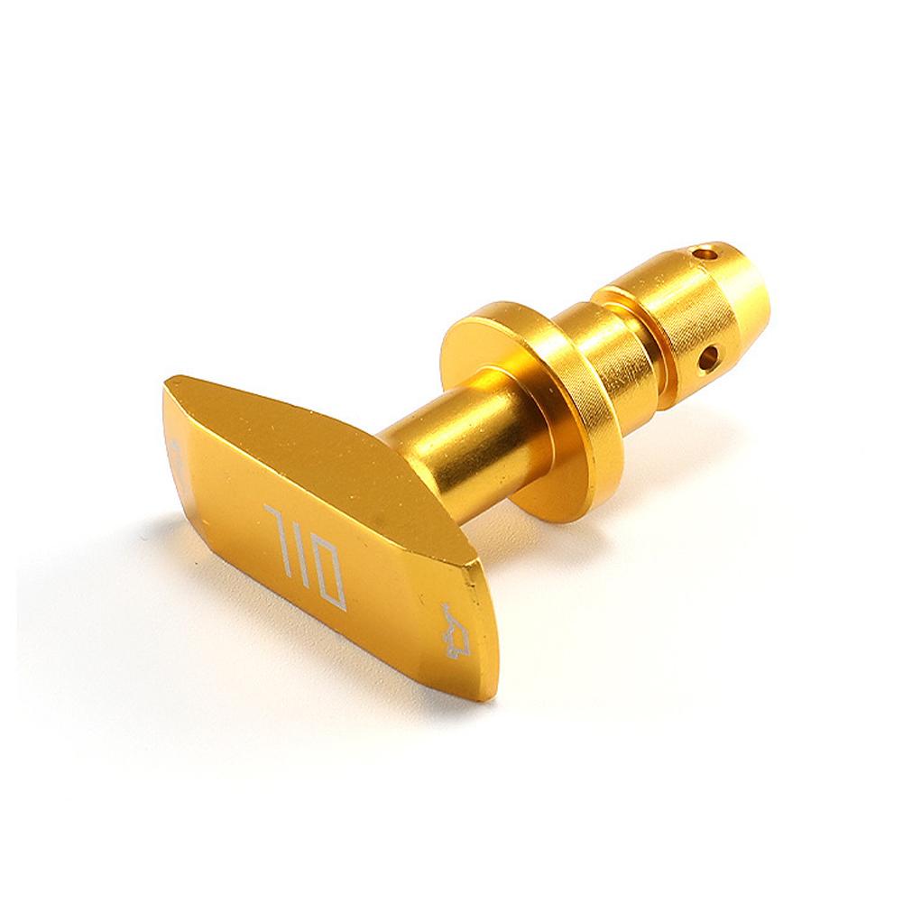 Auto Ölmessstab Pull Griff Motor Öl Pullhandle Aluminium Billet Marke Neue Universal Automobil Ersatz