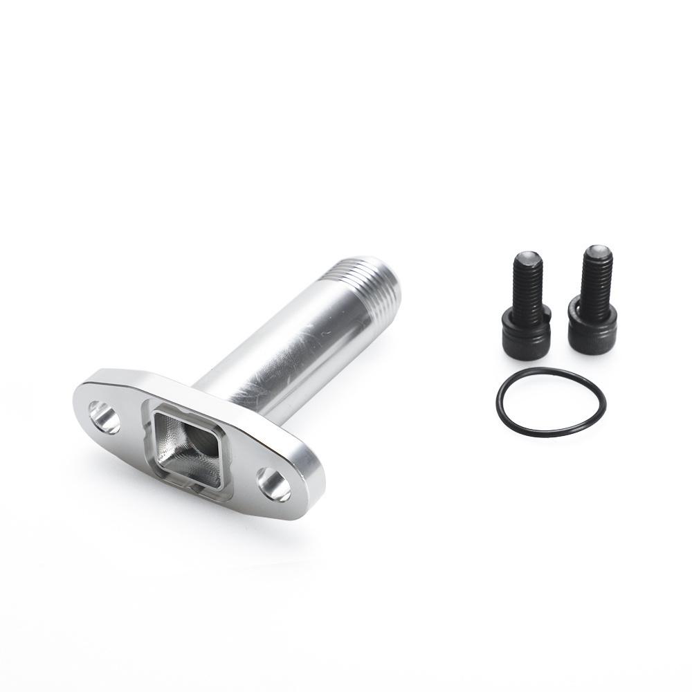 For Garrett T3 T4 GT28 GT30 GT35 T25 An10 2" 51 Turbo Oil Return Drain Return Flange Adapter Electric Turbo Process Leakproof