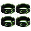4 Pièces Réfléchissantes Chevillières de Vélo Bande de Maintien Pantalon Bande Sangle Cyclisme Extérieur Joggings Harnais Bracelet
