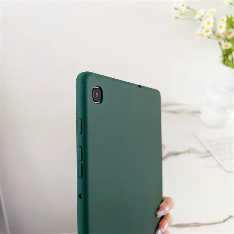 Skin Friendly Soft Tab Case for Samsung Tab A8 10.5 A7 S6 Lite 10.4 S7 S8 S9 11 X200 T220 T290 Cover for S7 FE S8 Plus 12.4 Case