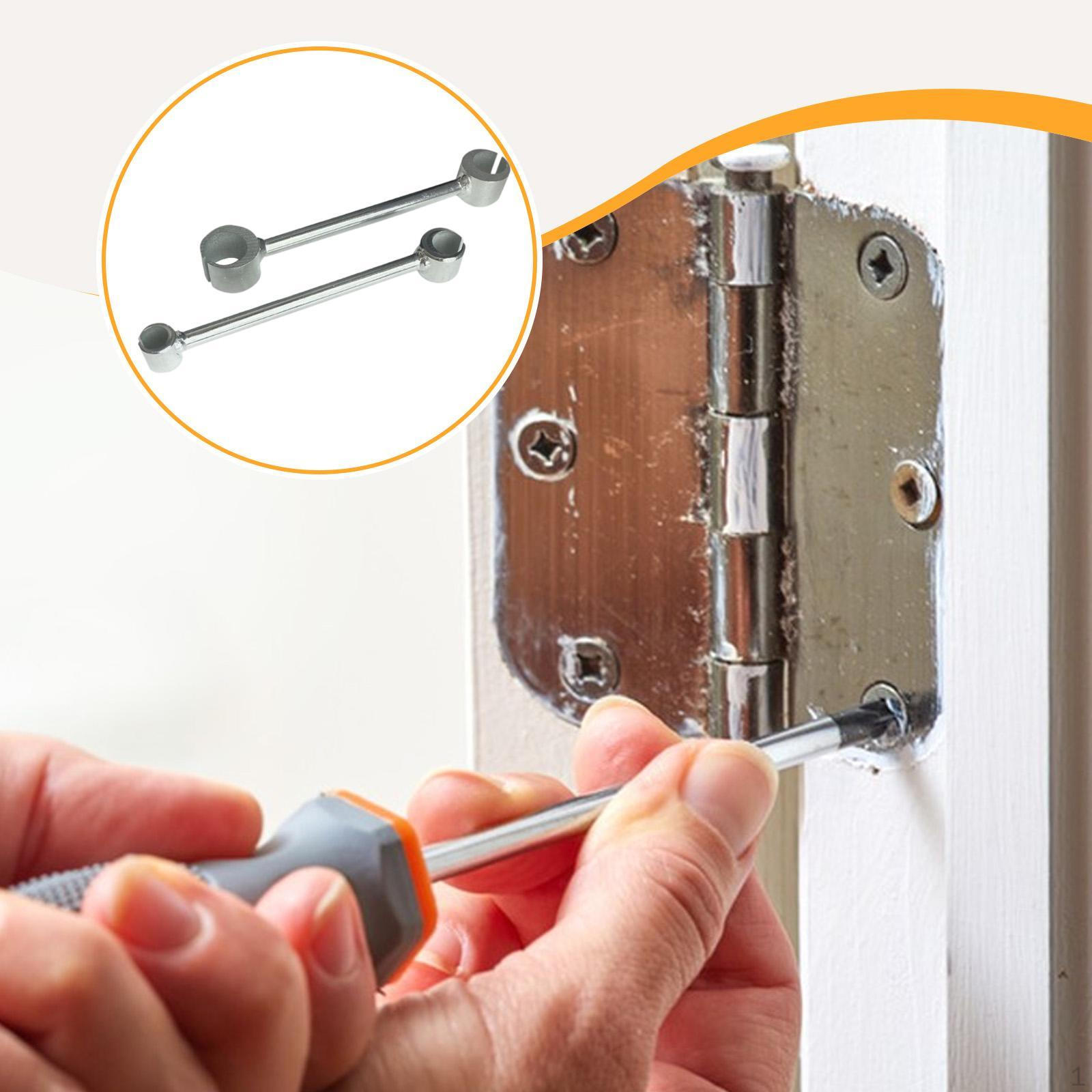 

Инструмент для регулировки дверных петель Регулируемый гаечный ключ Портативный Сверхпрочный Практичный Ремонт L