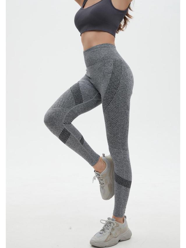 TY High-Waisted Seamless Yoga Pants - Butt-Lifting, Tight, High-Elastic Fitness Leggings