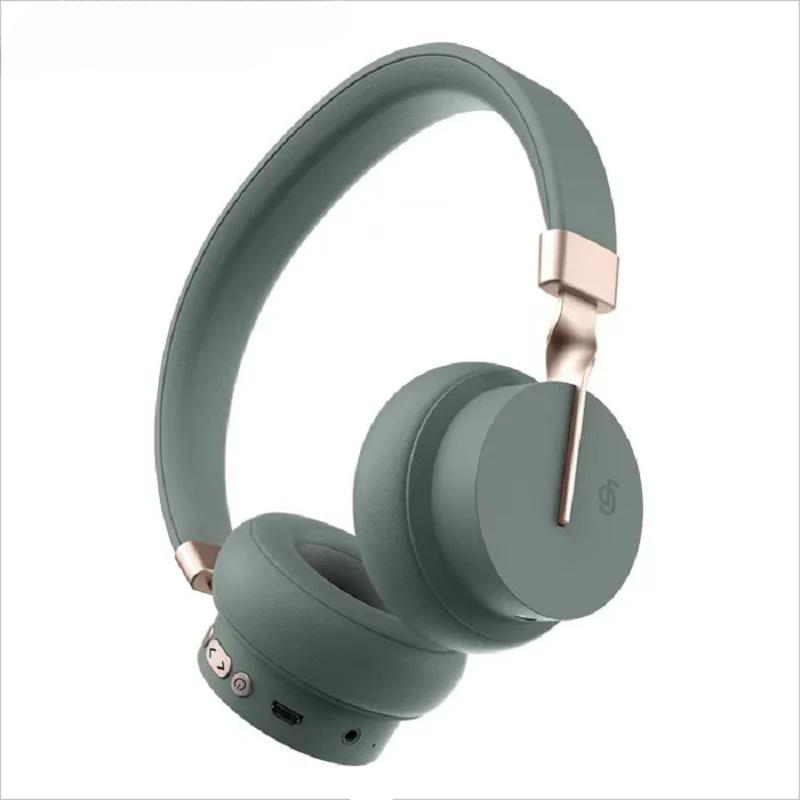 HiFi Stereo Wireless Bluetooth Headphones Music Sport Gamer Headsets for Laptops Noise Reduction Earphones In Mic Support TF/FM