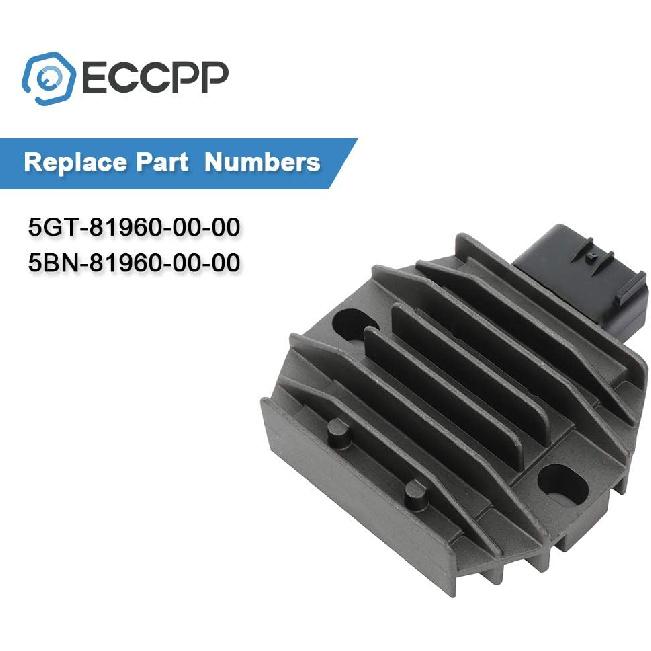 ECCPP Voltage Regulator Rectifier Fit for 2004-2013 for YAMAHA Raptor 350 2001-2005 for YAMAHA Raptor 660R 2006-2017 for YAMAHA Raptor 700 2009