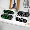 Children's Plastic Electronic Alarm Clock Student Multi Function Charging Version Can Be Used As Mirror Electronic Clock Simple Korean Style
