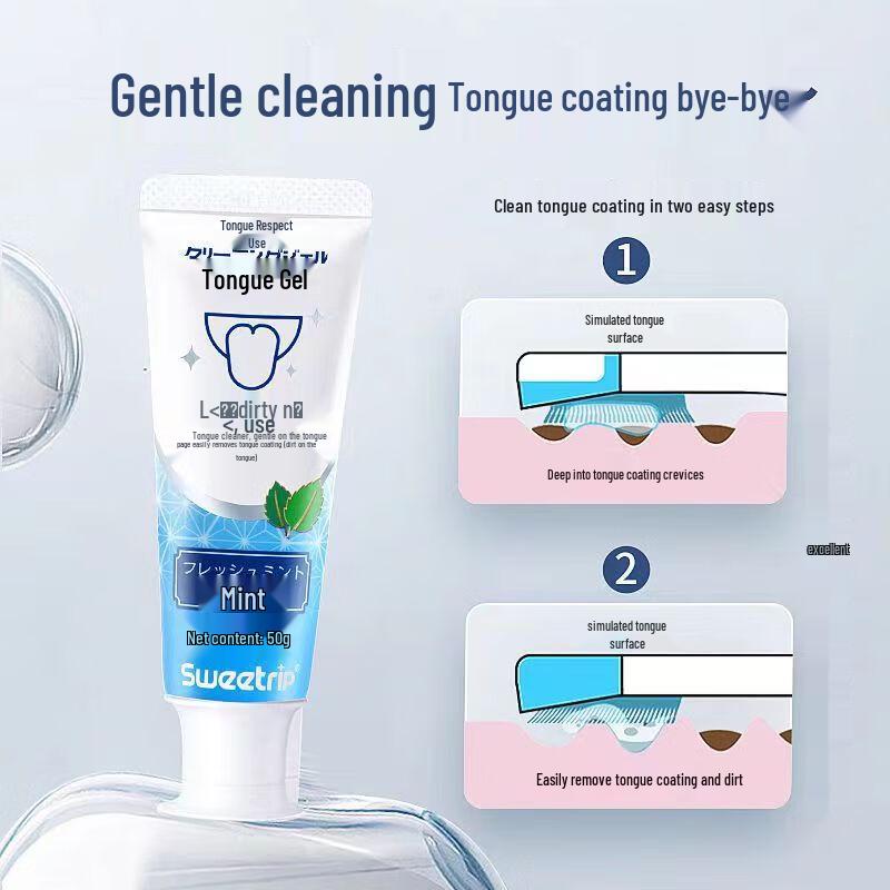 Sweetrip Tongue Cleaner & Care Set
