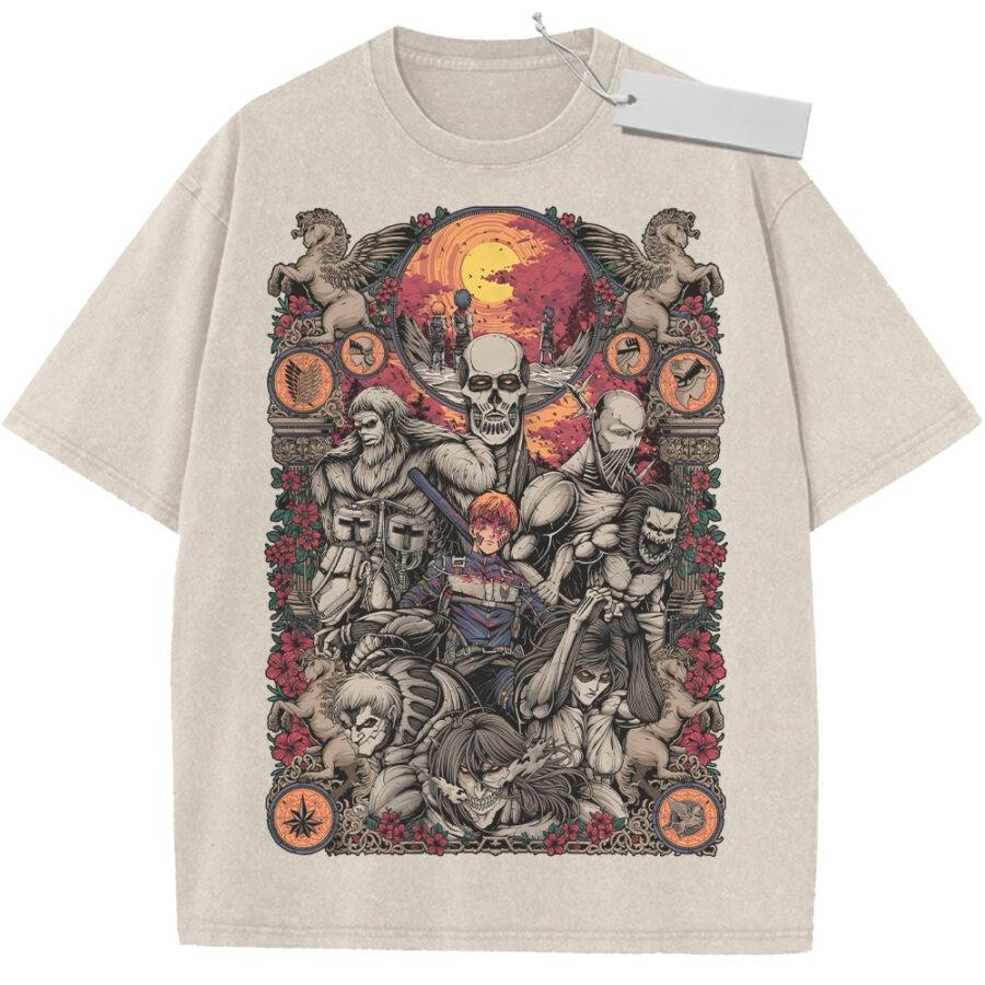 

Summer Mens Black Washed T Shirt Berserk Guts Apostles Fantasy Battle High Quality Fabric for Casual Shopping M