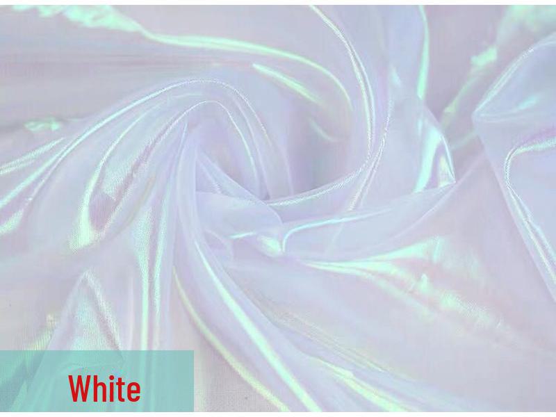 Buntes Fantasy-Laser-Gaze-Gewebe für Aisha Prinzessinnenkleider und Bühnenkostüme