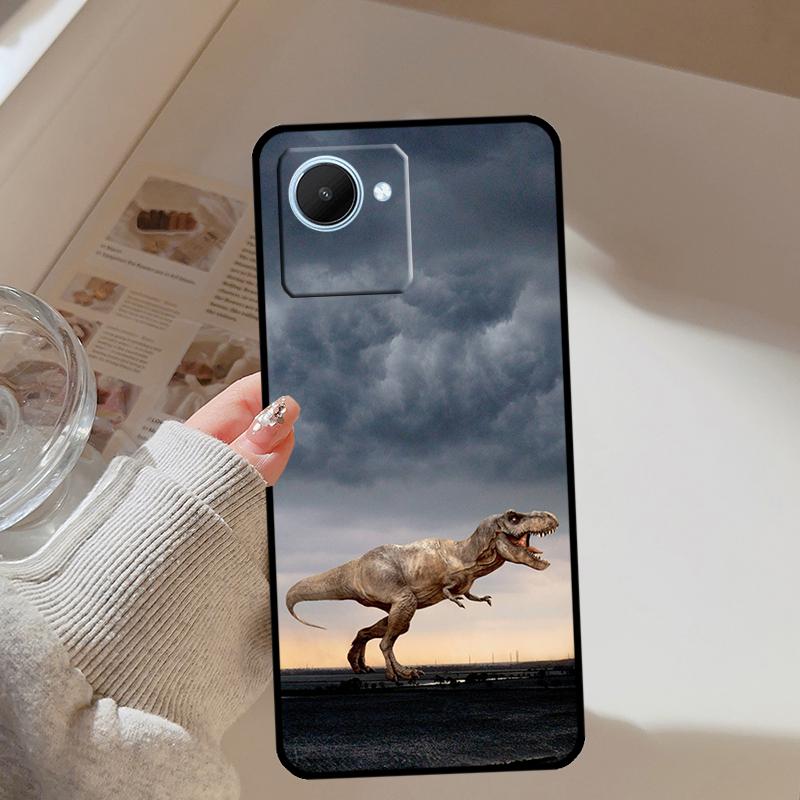 Tyrannosaurus T Rex Dinosaur For Realme 14 10 11 12 13 Pro Plus GT 7 Pro 6 5 GT 6T C67 C61 C55 C53 C51 C21Y C25S C75 Case