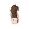 Polo Ralph Lauren Polo Pony Solid Straight Fit Logo Embroidered Short Sleeve Polo Shirt Men tops Brown 710652578-140