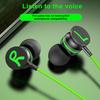 3.5MM In-ear Earbuds with Noise-canceling Mic Dynamic Sound Heavy Brass Wired Gaming Earphones for Phones
