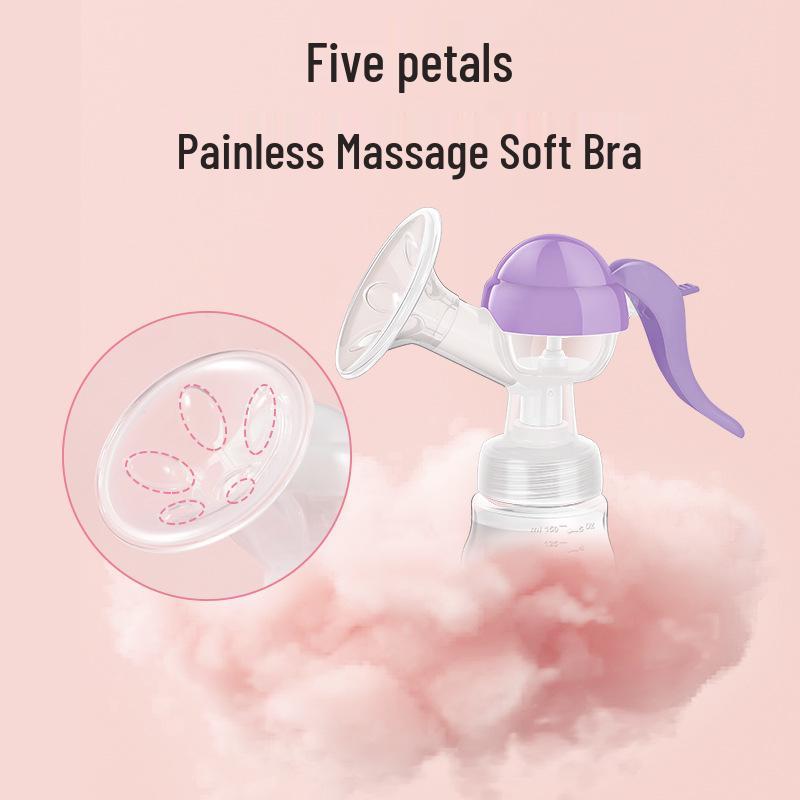 Portable High-Suction Manual Breast Pump - Ideal for Nursing Mothers