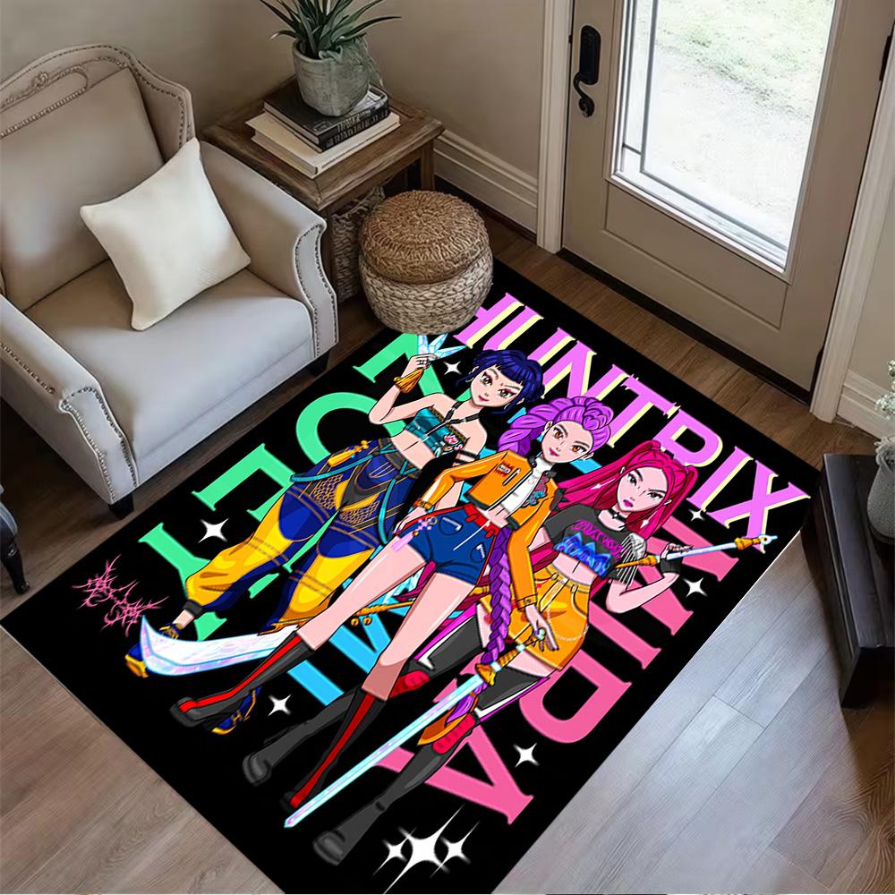 Huntrx Team Adventure Floor Mat Perfect for Bedrooms Dining Room Balcony Dormitory Anti-slip Rug Decorate Offices Birthday/Christmas Gift