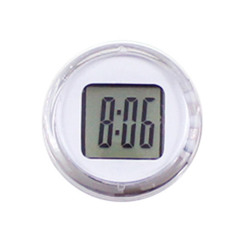 Montre Horloge Numérique Étanche Précise et Élégante Plastique Durable Affichage Numérique Horloge Affichage Montre Chronomètre, blanc