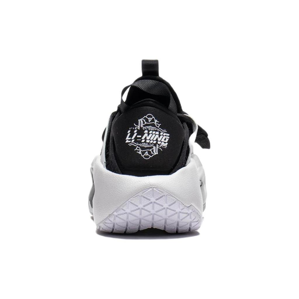Li Ning Freizeitschuhe Herren Niedrig geschnitten Schwarz/Standard Weiß AZGS047-2