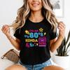 I Love The 80s Unisexs T Shirt Retro Fancy Dress Party Pop Star Tops