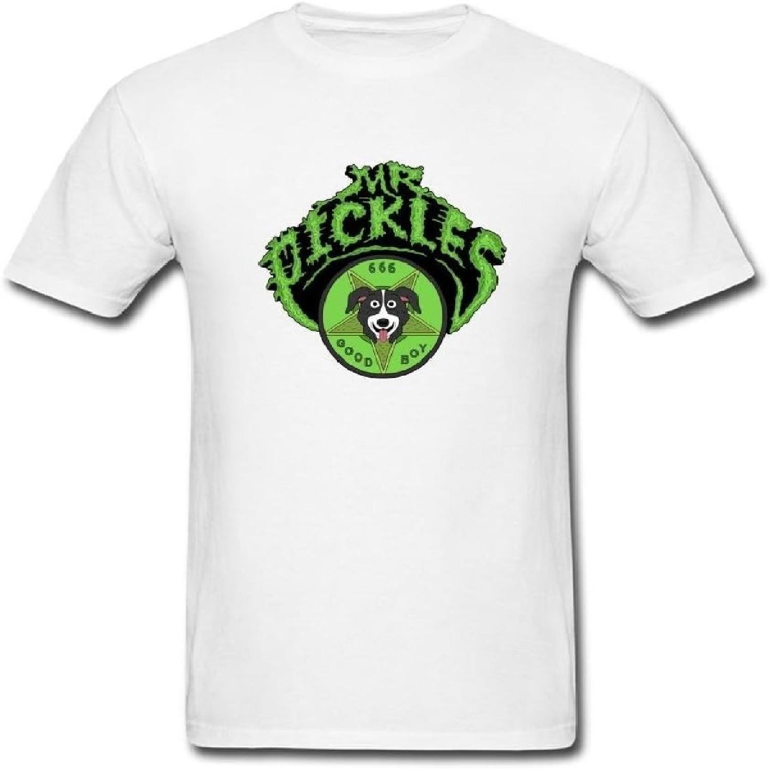 

Men s Mr Pickles Theme T Shirt XL XXXXXL білий