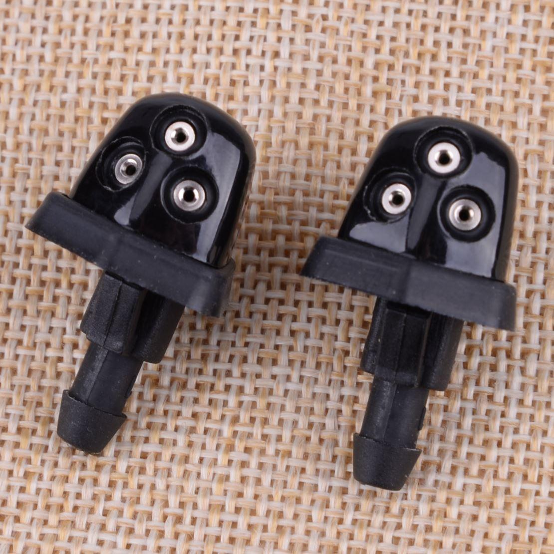 2Pezzi Ugelli Spruzzatori Wasser Wiper Anteriore In ABS