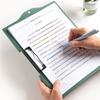 A4 Board Clip Folder Document Clipboard Writing Pad Document Holders Board Organizer Memo Clip School Stationery Office Supplies