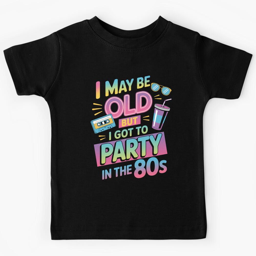 80s Festival Party Music Lovers Kids T-Shirt 130