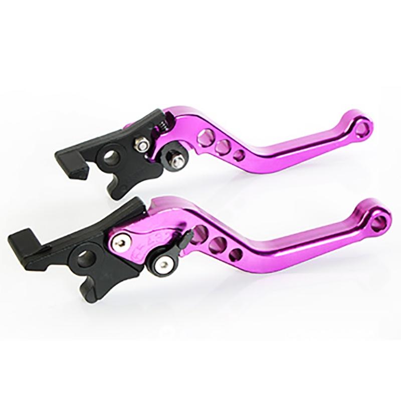 

Durable And Versatile Universal Disc Brake Drum Clutch Lever For Yamaha Ktm Bmw Double Disc Brake,Purple