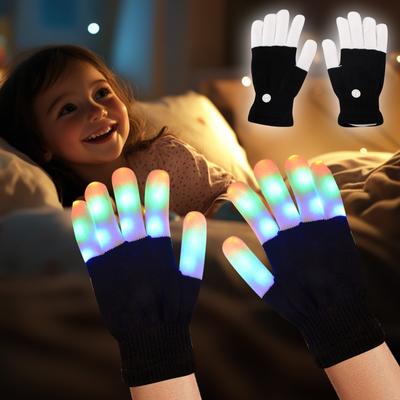 Spielzeug für 8-13-Jährige, LED-Handschuhe, Spielzeug für Jungen im Alter von 8-10 Jahren, leuchtende Handschuhe, leuchtende Handschuhe für Kinder, Geburtstags- und Ostergeschenk, cooles, lustiges Spielzeug für 8-13-Jährige