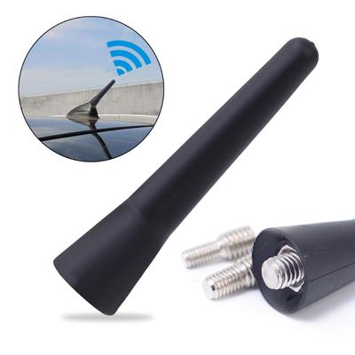 Universal Car Antenna Radio FM AM DAB Strong Radio Roof Roof Antenna with Screws  6.5cm Length Short Auto Antenna Accessories