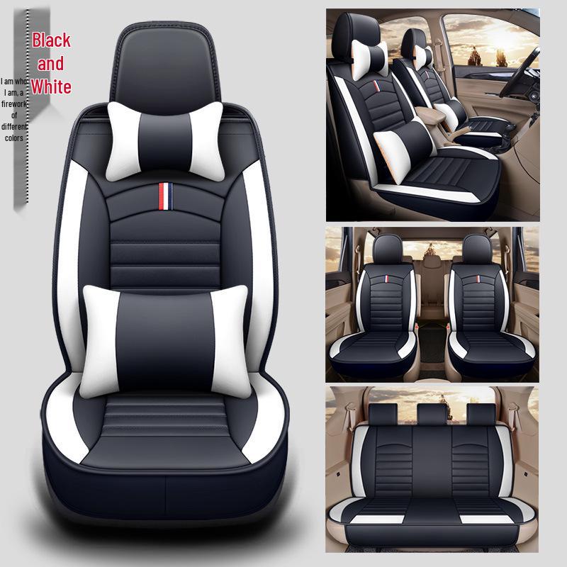 Four-Season Full-Coverage Seat Cushion for Seven-Seat Vehicles: Compatible with Wuling Hongguang S, Baojun 730, Weiwang M50f