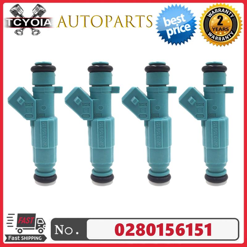 

4pcs Fuel Injectors 0280156151 93325236 Fits for Chevrolet CELTA Corsa Celta MPFI 1.4L 1.6L