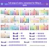 Full Set of 221 Fusion Bead Colors: DIY Puzzle Toy for Children's Early Learning