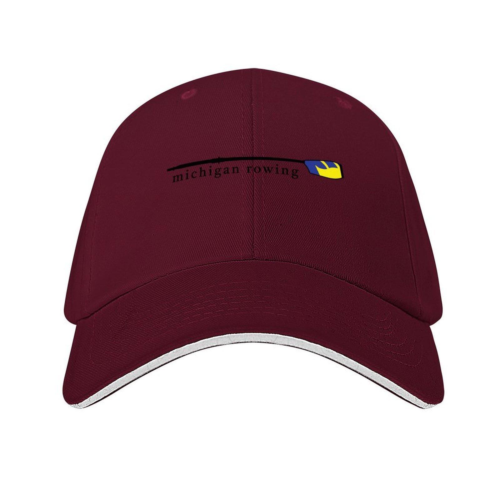 

michigan rowing Baseball Cap Ball Cap Golf Cap luxury caps Beach Outing Womens Beach Outlet Mens