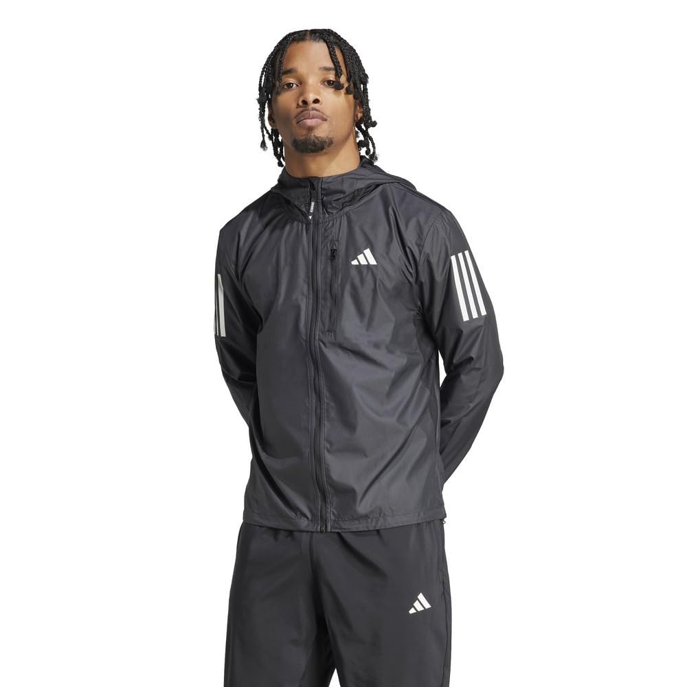 

Куртка для бігу Adidas Running Own the Run IKM73 Чорна L Чоловіча (IN1483)