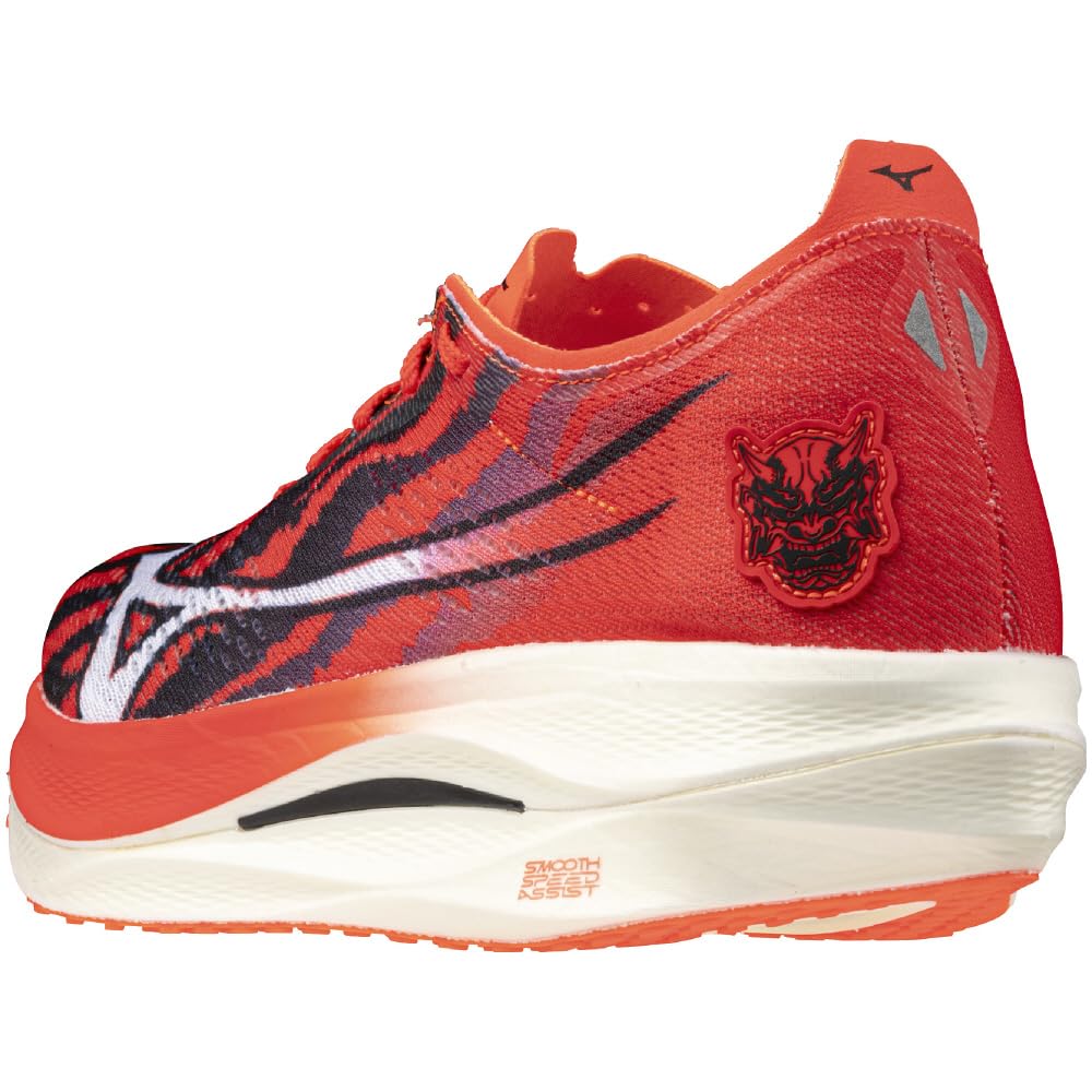 Running Shoes Wave Rebellion Pro LOW Jogging Marathon Training Sports Lightweight Resilience Relay Akaoni X Aoni Cm 2E [Mizuno] 29.0