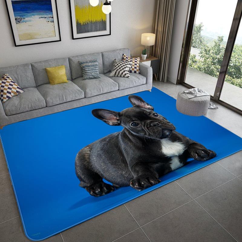 Vision Cat Carpet Dog Mat Boys' and Children's Room Decorative Carpet Sofa Area Coffee Tables Non-slip Soft Mat Bedroom