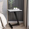 Rectangle Side Table Nordic Luxury Marble Coffee Table Wrought Iron Bedroom Home Living Room Sofa Creative Double Side Table