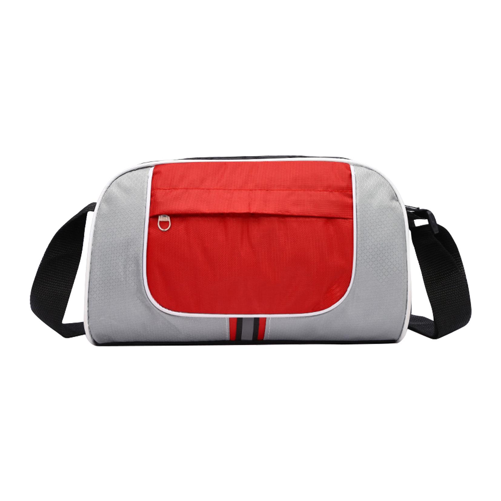 

Женская легкая дорожная и спортивная ручная сумка кроссбоди большой вместимости красный