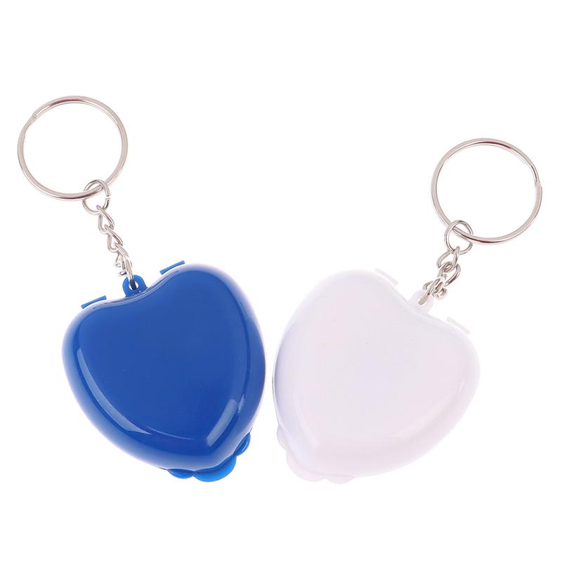 1Pc Protect Cpr Mask Usta Brelok Rescue In Heart Box Maska na twarz Pierwsza pomoc