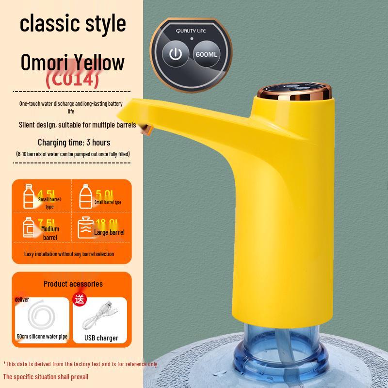 Electric Household Bottled Water Dispenser Pump: Fully Automatic Mineral Water Dispenser