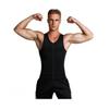 Men's Sauna Suit Tummy Control Back Support Vest - Neoprene Body Shaper for Sports and Sculpting 