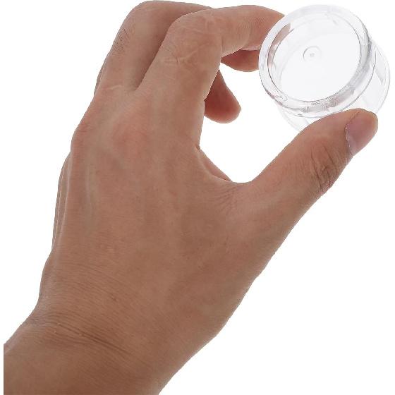 Hemoton 10 Pack Plastic Shaker Cup Tea Shaker Cup Cap Cocktail Shaker Lids