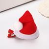 Christmas Red Mini Hat Hair Clip - Festive Accessory & Children's Gift