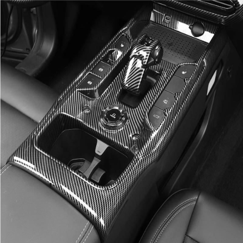 For GWM HAVAL H7 2025 2026 Carbon Fiber Interior Air Conditions Outlet Cover Gear Shift Puller Window Switch Frame Accessories