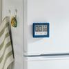 TANITA Kitchen Study Timer, Waterproof, Magnetic, Touch Panel, Blue, TD-414 BL