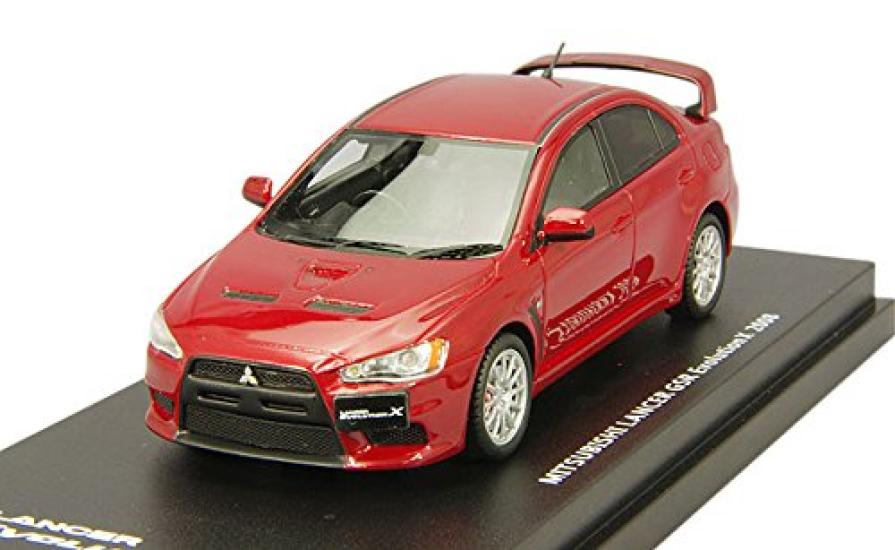 

Mitsubishi Lancer Evolution X Красный металлик Готовое изделие LA-X 1/43