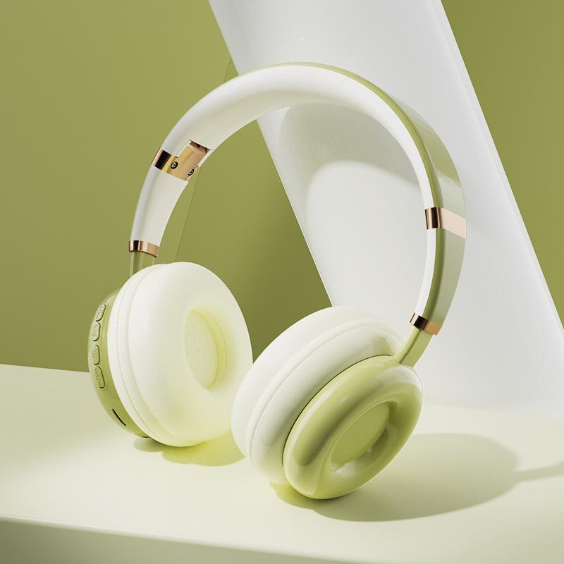 KE26 Sweet Donut Bluetooth Over-Ear Headphones with Mic, Superb Sound & Stereo Card Slot